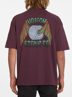 Hell Wheel T-shirt - MULBERRY (A4332211_MUL) [B]