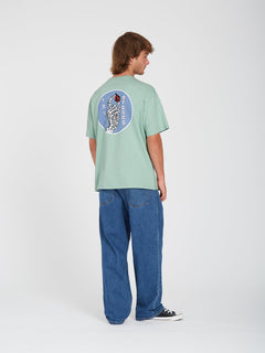 Stokstone T-shirt - LICHEN GREEN