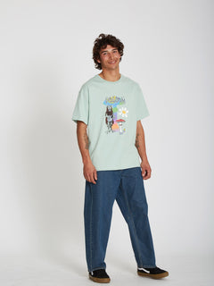 Chrissie Abbott X French 1 T-shirt - LICHEN GREEN (A4332214_LCG) [11]