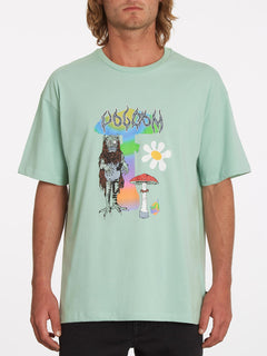 Chrissie Abbott X French 1 T-shirt - LICHEN GREEN (A4332214_LCG) [F]