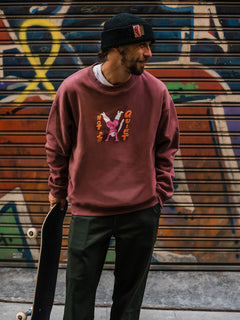Egle Zvirblyte Sweatshirt - ROSE BROWN