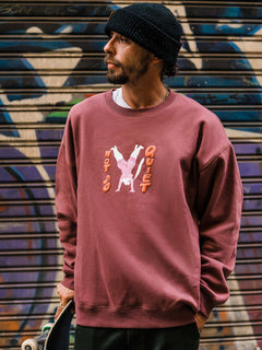 Egle Zvirblyte Sweatshirt - ROSE BROWN