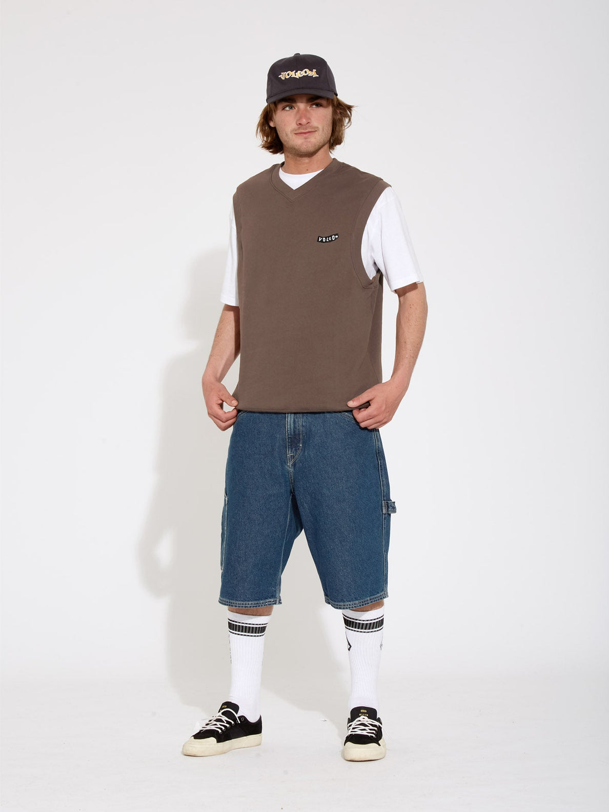 Sleeveless Sweatshirt - BURRO BROWN (A4612306_BRR) [F]