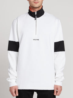 Rixon Fleece Sweater - White (A4631907_WHT) [2]