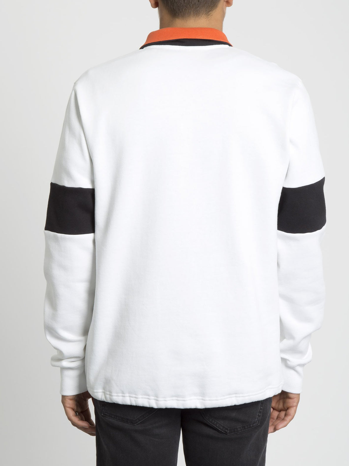 Rixon Fleece Sweater - White (A4631907_WHT) [B]