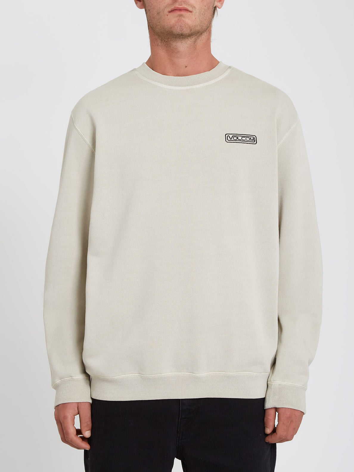 Backwall Sweatshirt - WHITECAP GREY (A4632101_WCG) [F]