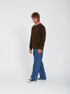 Too Kool Sweatshirt - DARK BROWN