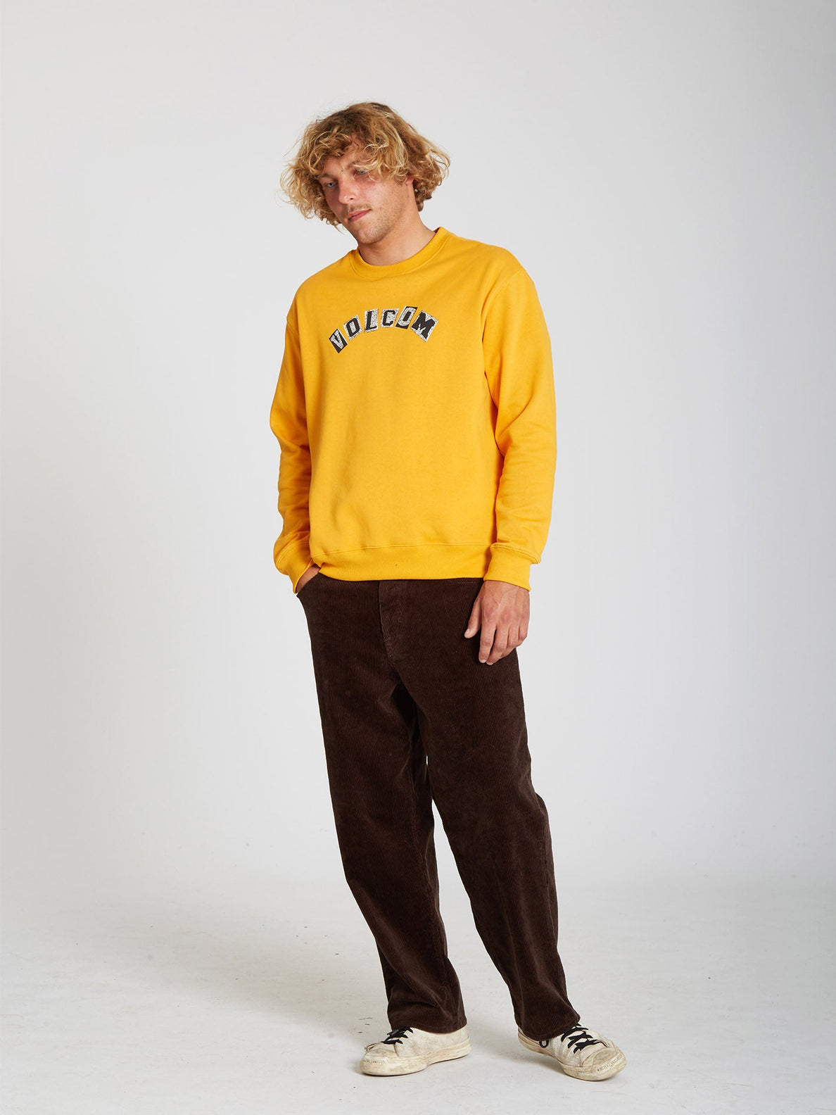 Hi School Sweatshirt - SUNBURST (A4632211_SBU) [F]