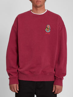Black Sounds Sweatshirt - RASPBERRY RADIANCE (A4642003_RSR) [F]