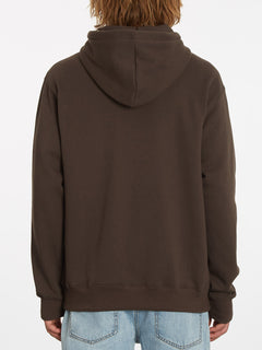 Single Stone Zip Hoodie - DARK BROWN (A4832205_DBR) [B]