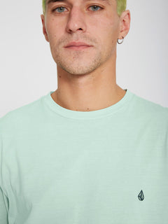 Solid Stone T-shirt - LICHEN GREEN (A5211906_LCG) [10]