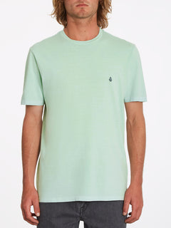 Solid Stone T-shirt - LICHEN GREEN (A5211906_LCG) [F]