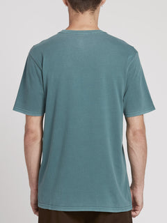Solid Stone Emb T-shirt - Mediterranean (A5211906_MED) [B]?id=8609473626171