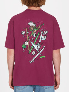 Todd Bratrud 1 T-shirt - PLUM (A5212306_PLM) [B]