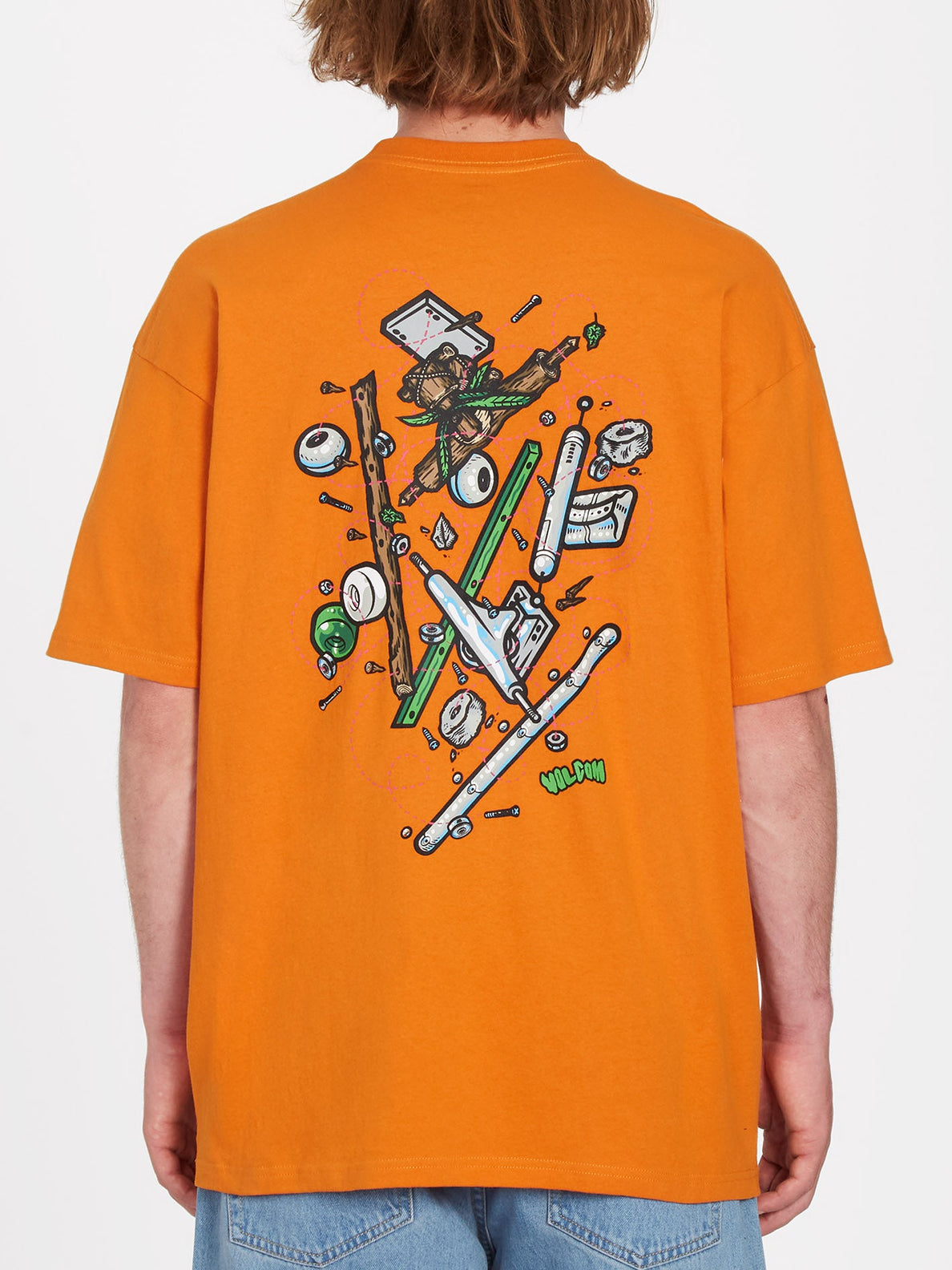 Todd Bratrud 1 T-shirt - SAFFRON (A5212306_SAF) [B]