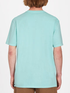 Circle Emb T-shirt - BOTTLE GREEN (A5212318_BTG) [B]