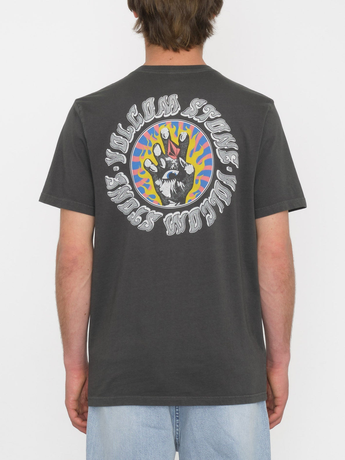 Volcom Workwear T-Shirt Herren - Robustes Shirt Mit Rückenprint