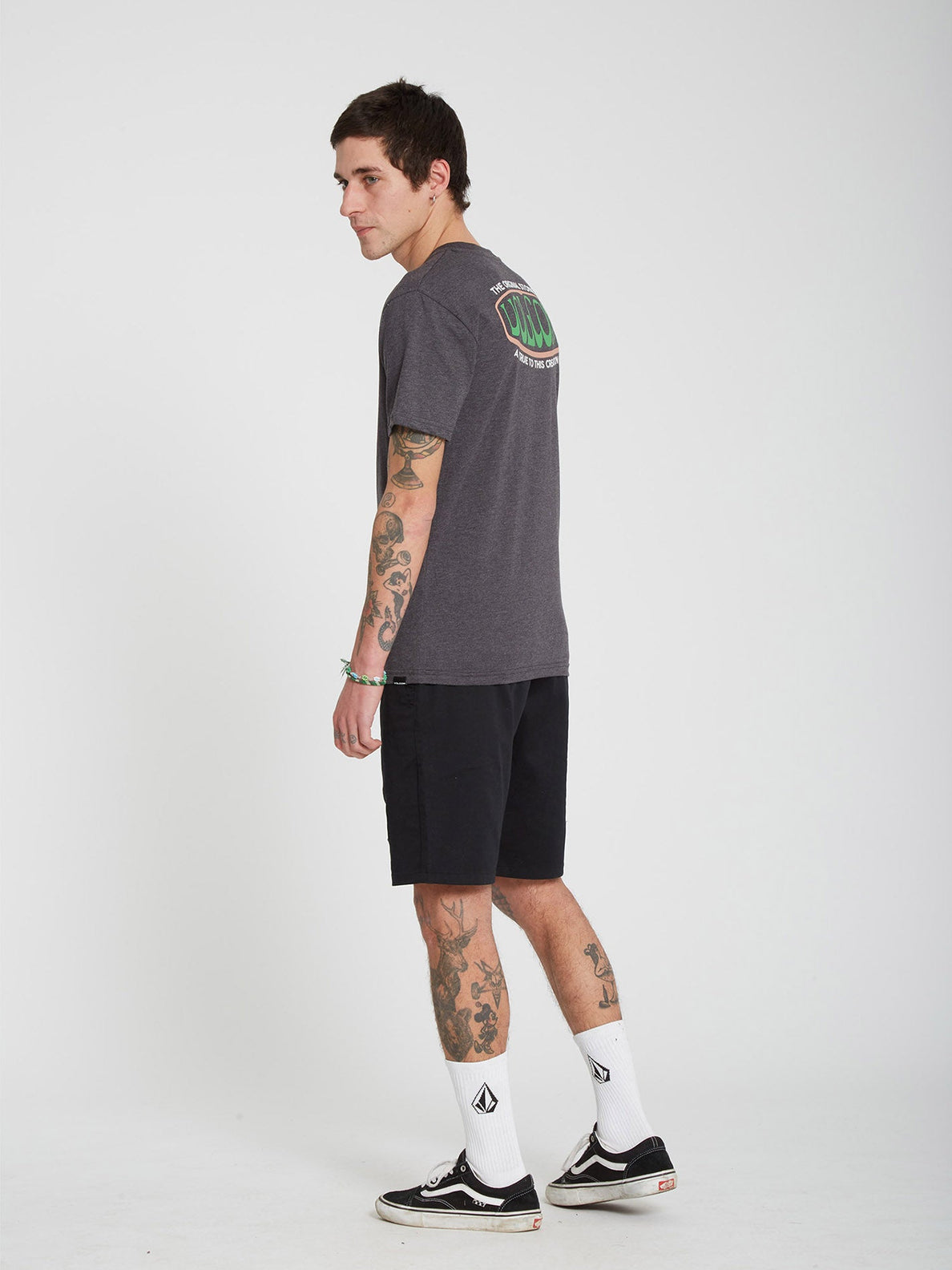 Fisheye Heather T-shirt - HEATHER BLACK (A5712211_HBK) [210]