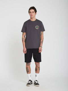 Fisheye Heather T-shirt - HEATHER BLACK (A5712211_HBK) [220]
