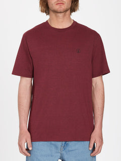 Circle Blanks T-shirt - PLUM (A5712316_PLM) [F]