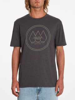 Tri Stone T-shirt - HEATHER BLACK (A5732207_HBK) [F]