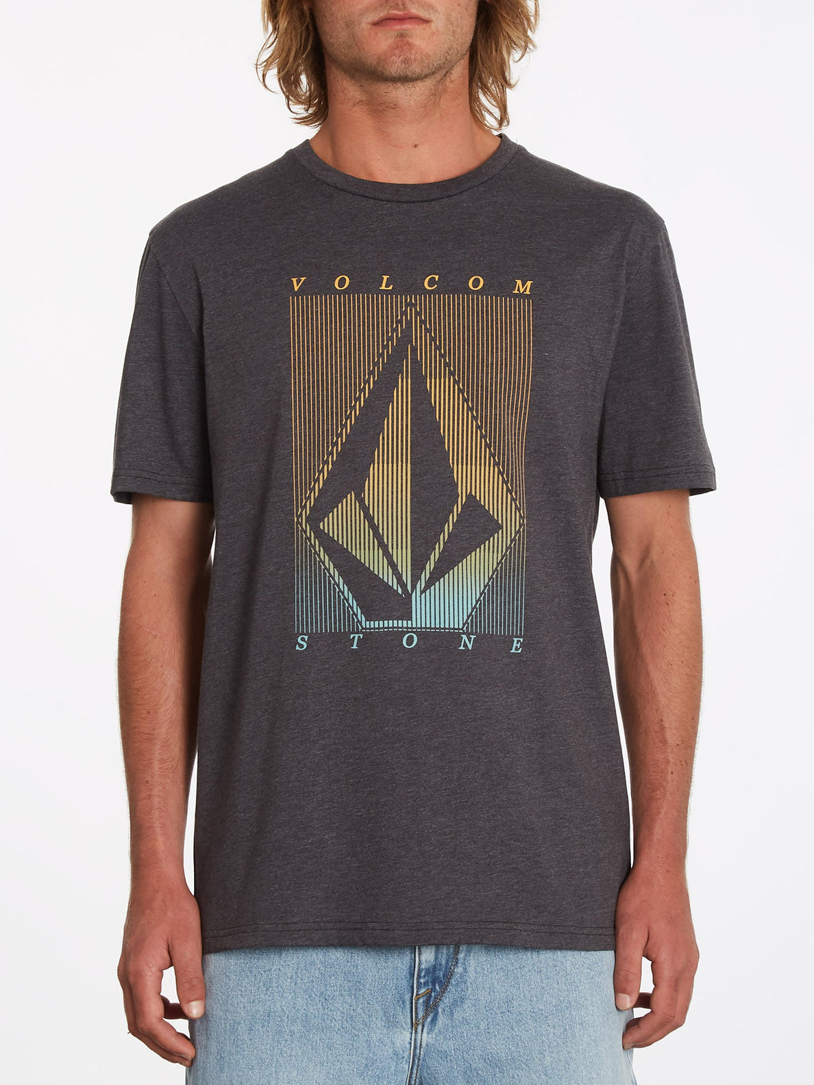 Spectal T-shirt - HEATHER BLACK (A5732208_HBK) [F]