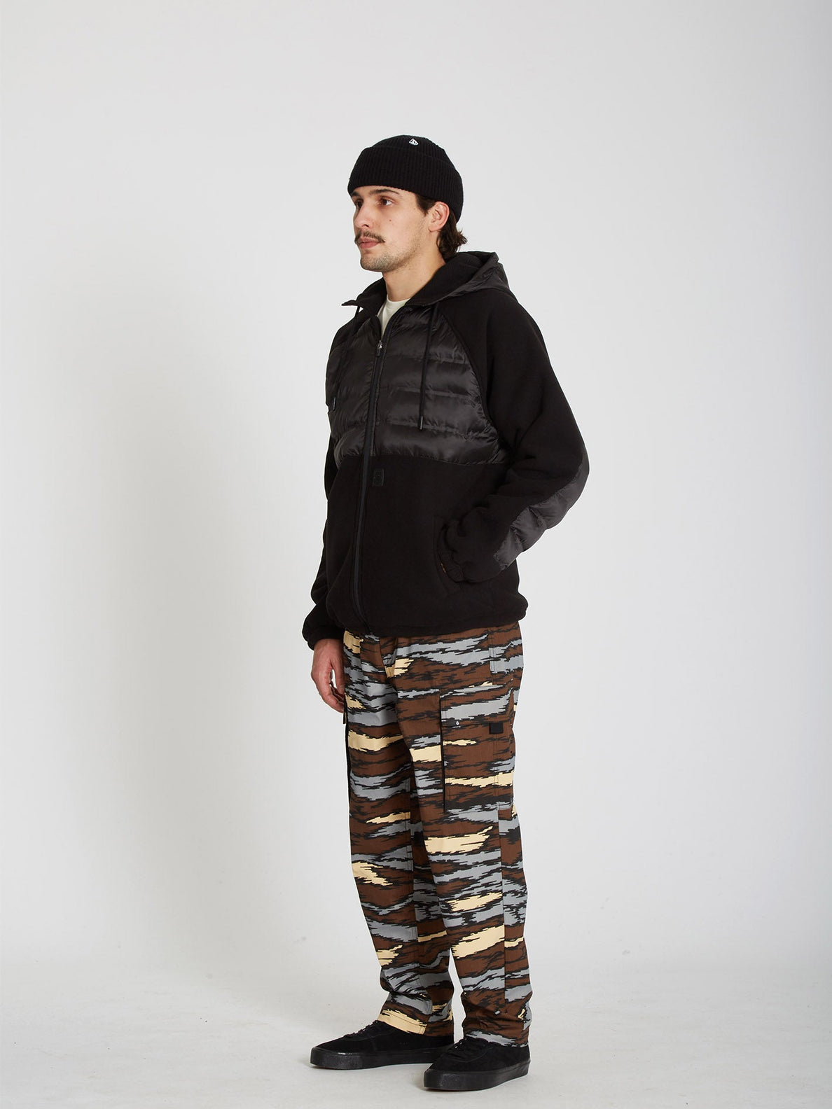 Muzzer Tripper Zip Hoodie - BLACK (A5832200_BLK) [14]