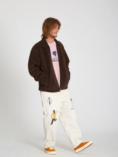 Edwart Sherpa Jacket - DARK BROWN (A5832201_DBR) [12]