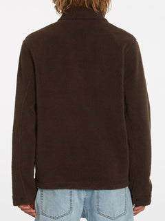 Edwart Sherpa Jacket - DARK BROWN (A5832201_DBR) [B]