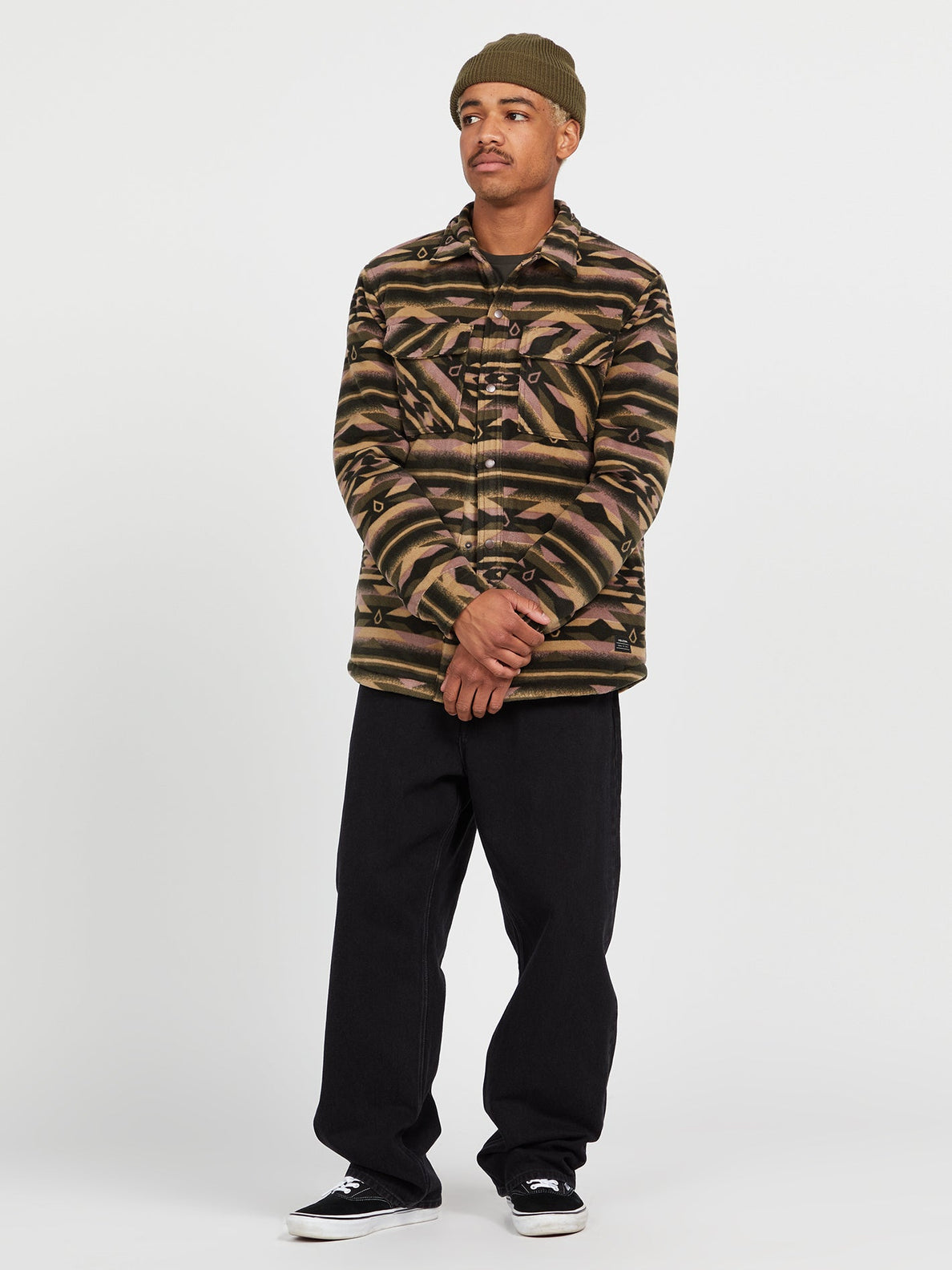 BOWERED FLEECE LS (A5832202_MIL) [B]