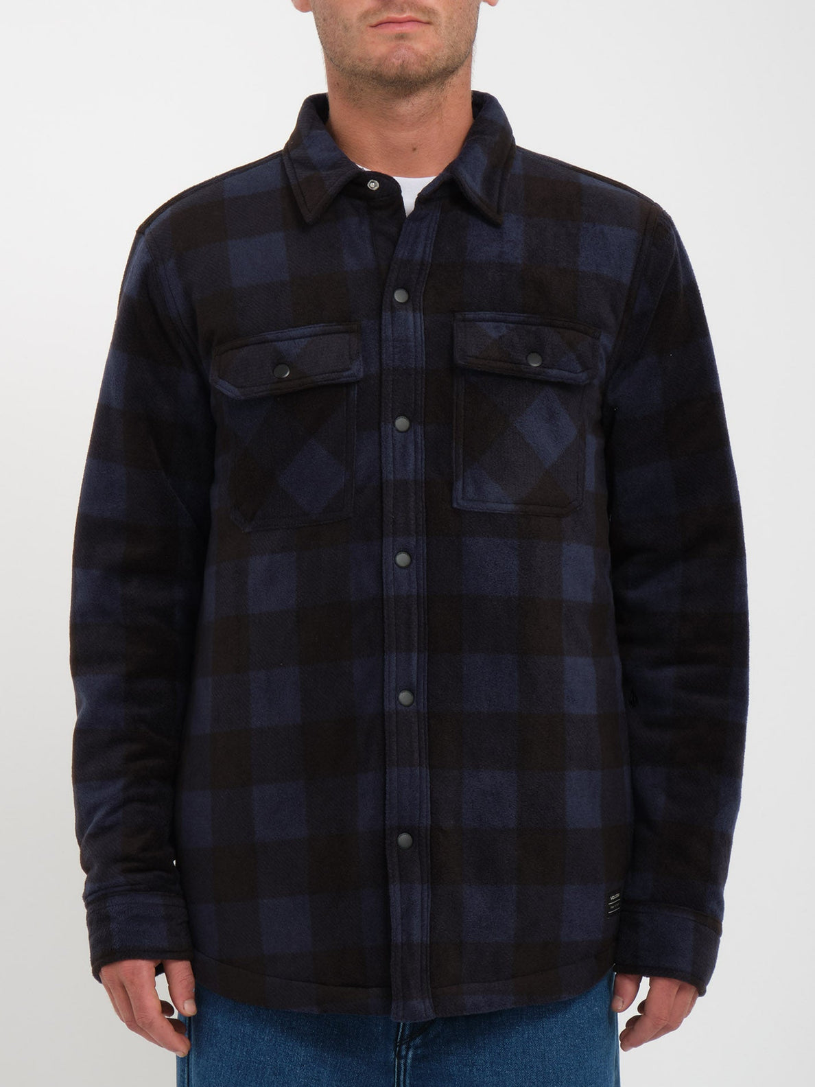 BOWERED FLEECE LS (A5832202_NVY) [F]