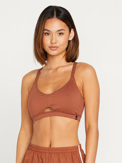 Coco Ho Bralette - DARK CLAY (B0112311_DCL) [F]