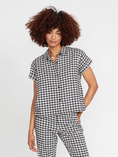 Coco Ho Button Up Shirt - ASH (B0432206_AGR) [F]
