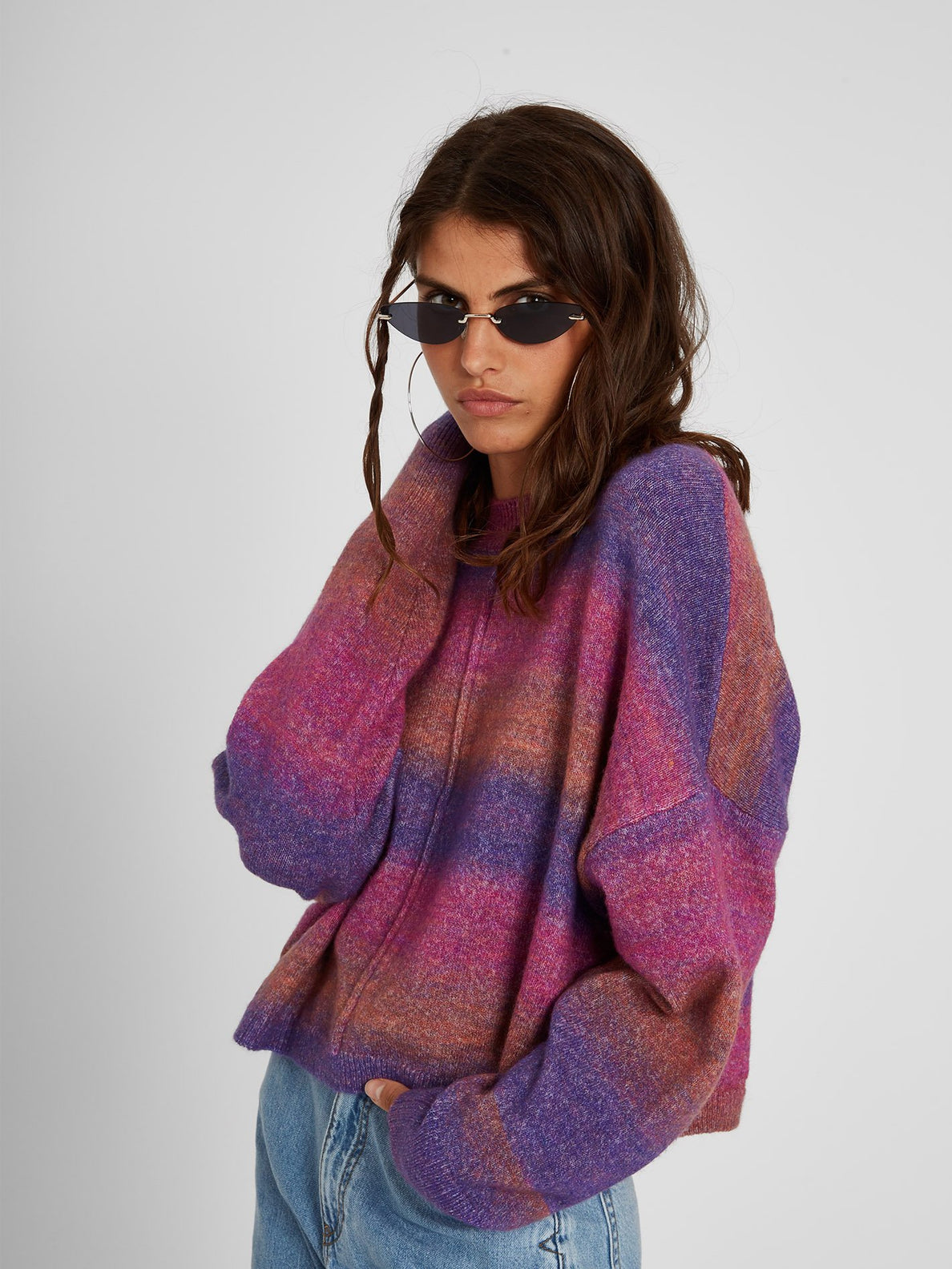 Neon Signs Sweater - Multi (B0712102_MLT) [7]