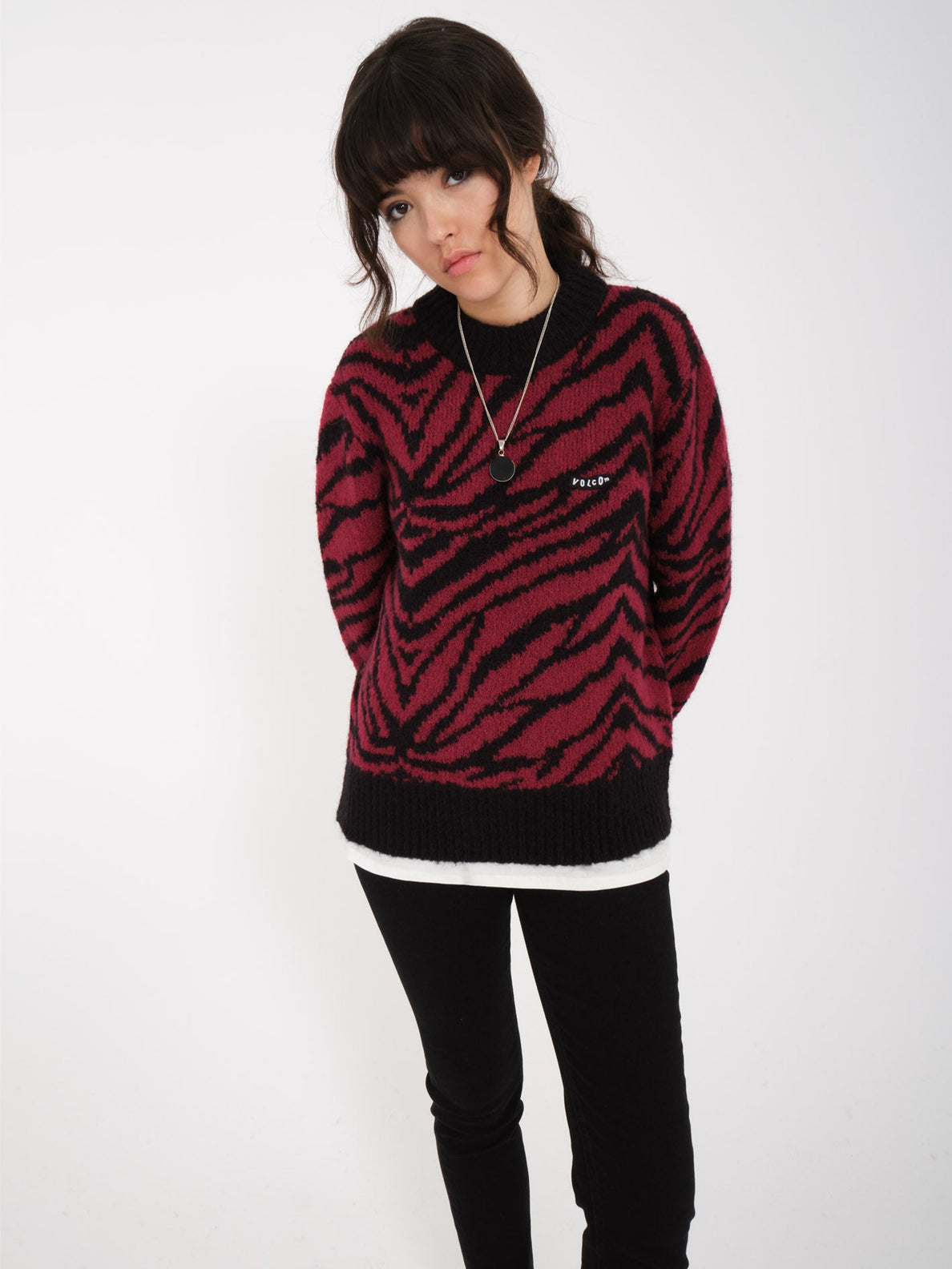 ZEBRA SWEATER (B0732307_WNE) [F]