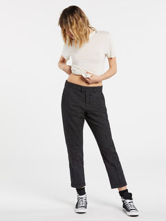 SMOCKOM PANT (B1131950_BLK) [F]