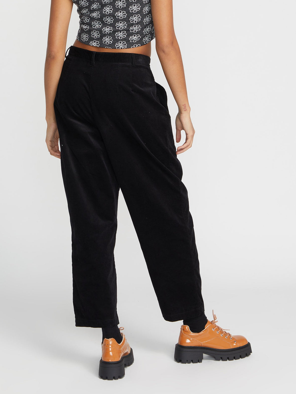 HISTONE CORD PANT (B1132300_BLK) [B]