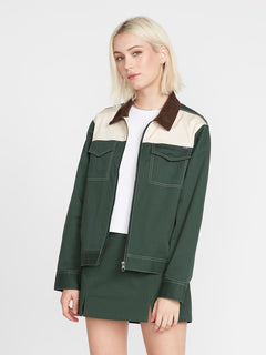 Coco Ho Frochickie Jacket - DARK PINE (B1532202_DPN) [F]