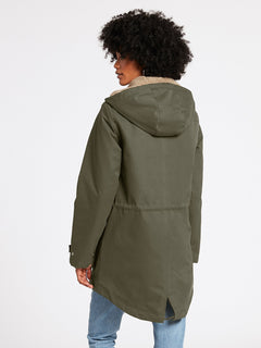 Walk On By 5K Parka - ARMY GREEN COMBO (B1732110_ARC) [B]