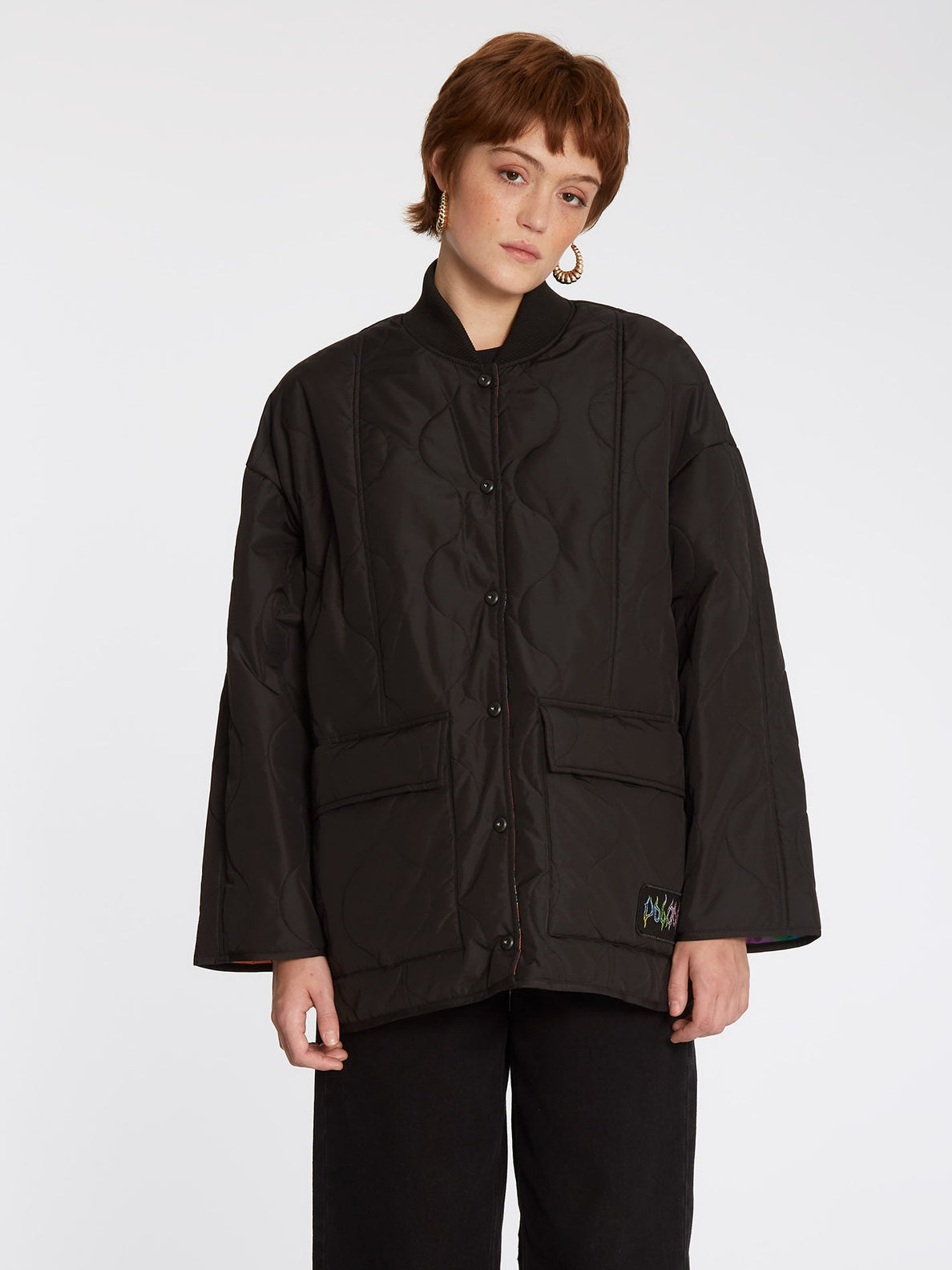 Chrissie Abbott X French Jacket (Reversible) - BLACK (B1732204_BLK) [F]