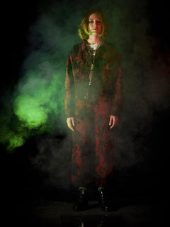 Strange Time Denim - DEEP RED