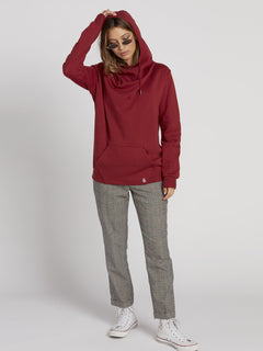 Walk On By High Neck Hoodie - Auburn (B3131810_AUB) [2]