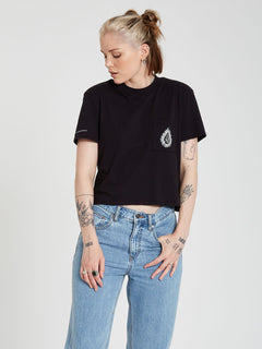 Coral Morph T-shirt - Black (B3512108_BLK) [F]