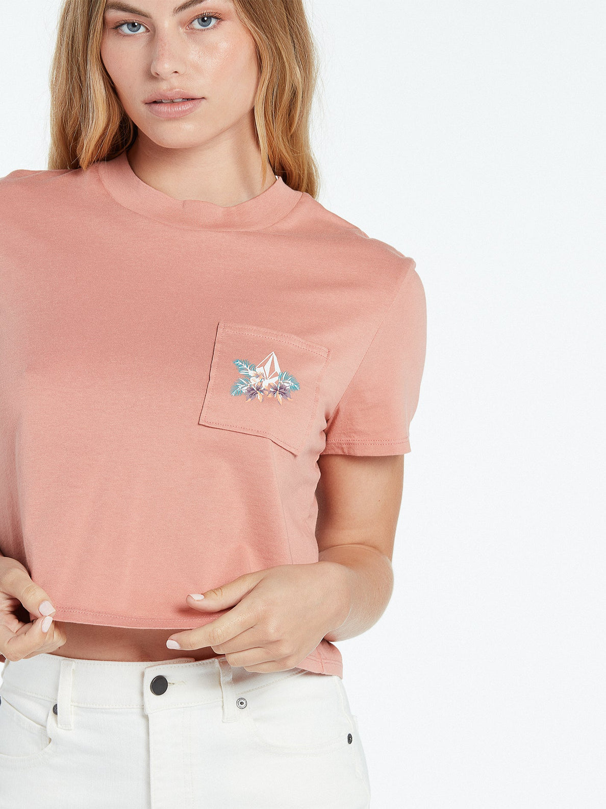 Pocket Dial T-shirt - LIGHT MAUVE (B3512201_LMV) [1]