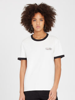 Truly Ringer T-shirt - STAR WHITE (B3512307_SWH) [F]