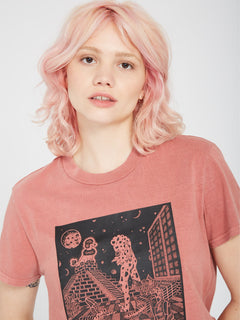 Volchedelic T-shirt - ROSEWOOD (B3512313_ROS) [4]