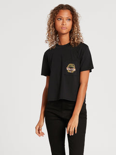 Pocket Dial T-shirt - BLACK (B3532101_BLK) [B]