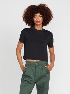 Pocket Dial T-shirt - BLACK (B3532201_BLK) [B]