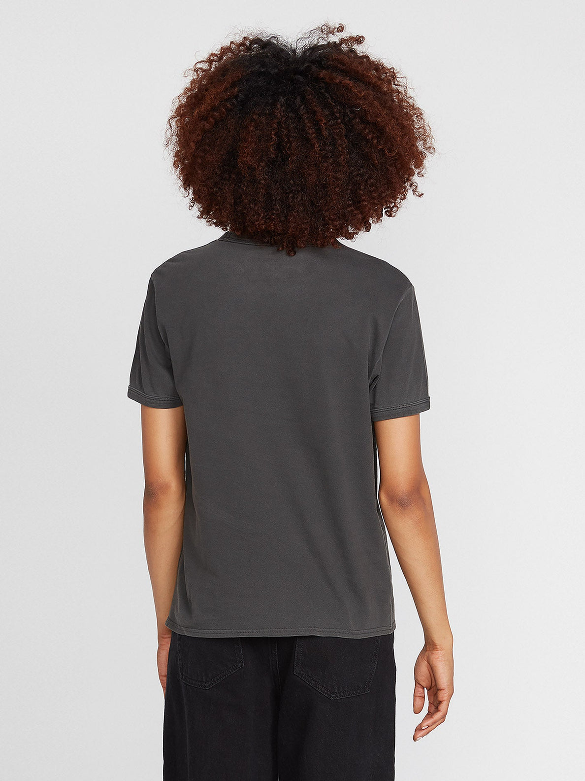 Truly Ringer T-shirt - BLACK (B3532202_BLK) [B]