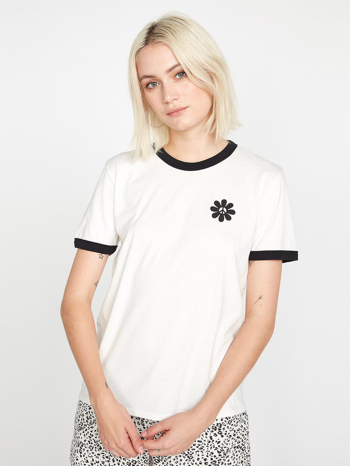 Truly Ringer T-shirt - STAR WHITE (B3532202_SWH) [1]